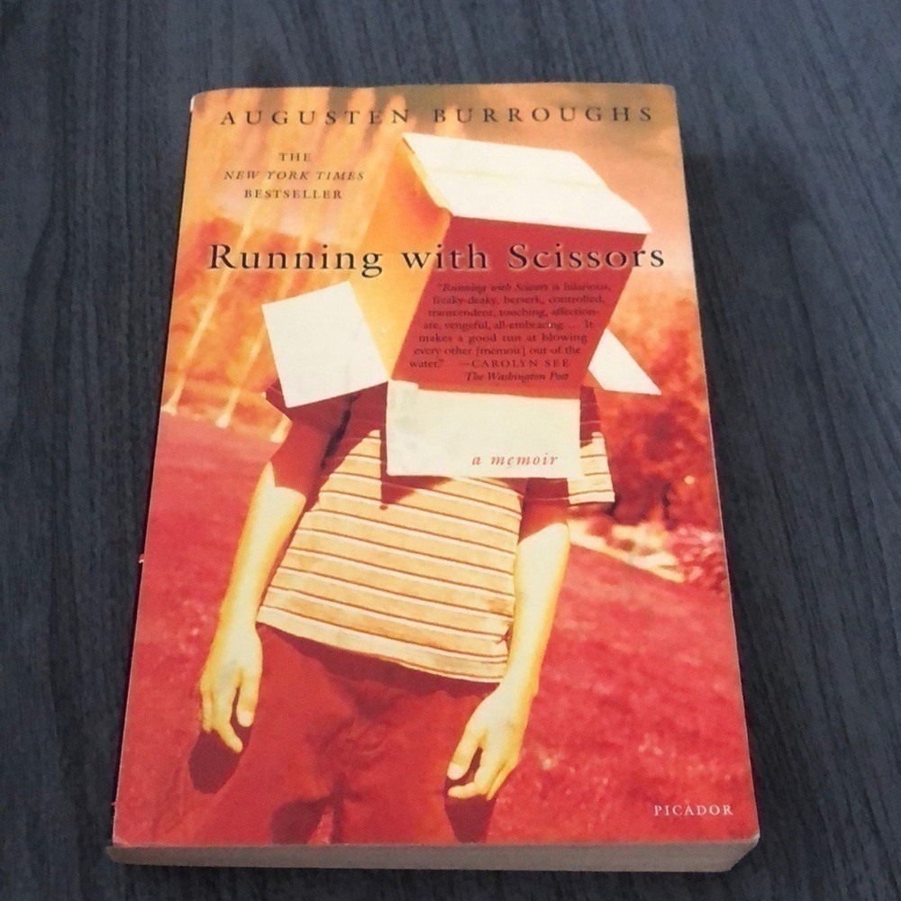 RUNNING WITH‎ SCISSORS BY AUGUSTEN BURROUGHS (USED)
